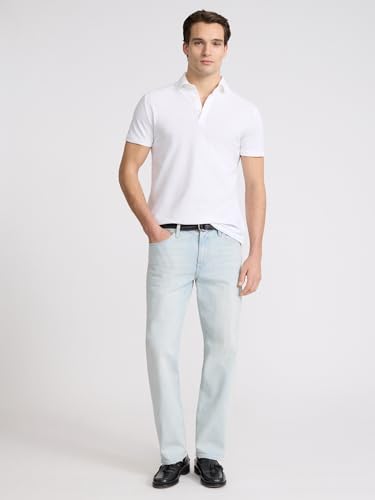 Polo para Hombre EXPRESS de Algodón Pima con Manga Corta, Tela Suave y Transpirable para Uso Diario miniatura 3