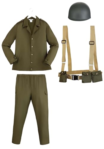 Fun Costumes FUN0185AD Deluxe Ww2 Soldier Costume thumb #4