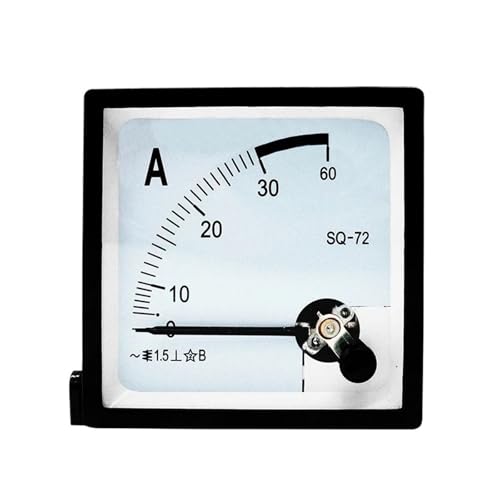 Ampèremètre AC à aiguille haute visibilité pour tableau de contrôle