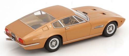 KK Scale KKDC181274 - Maserat Ghibli Coupe Metálico Dorado 1969 - Escala 1:18 - Miniatura Coleccionable miniatura 2