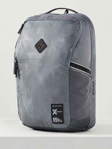 Image of Wildcraft Seeker 4 Compartment Laptop Backpack 23 L - Grey Topographic