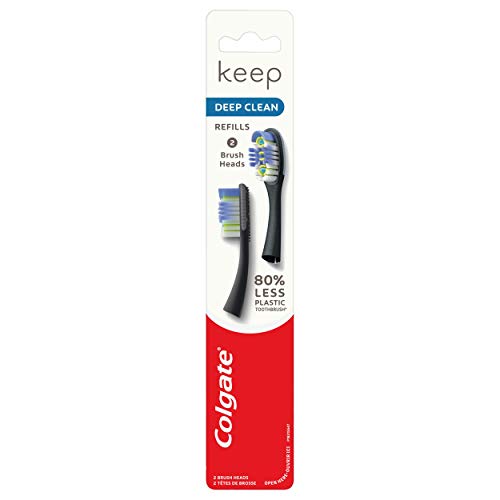 Colgate Keep Manual Toothbrush Deep Clean Refills - 2pk