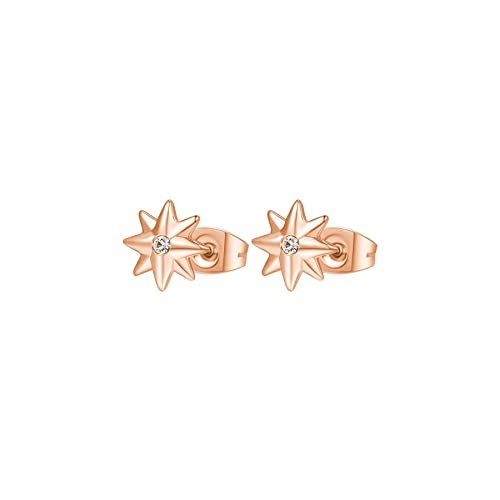 Boucles d'oreilles étoile acier femme pour un style quotidien élégant Brosway BHKE047