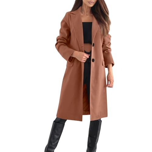 Manteau en laine mélangée femme idéal pour le travail et vos sorties quotidiennes