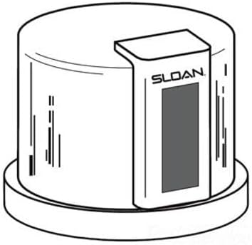 Repair Parts for Sloan EBV146AU Electronic Module for 1/2 GPF Urinal G2 Optima-Plus Flushometer