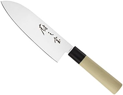 Mercer Culinary Asian Collection Santoku Knife with NSF Handle, 7-Inch Mercer Culinary Asian Collection Santoku Knife with NSF Handle, 7-Inch