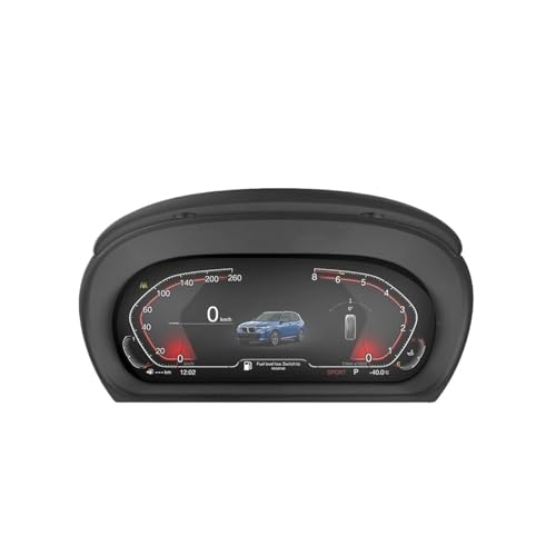 Tablero de coche digital para BMW E90 E91 E92 con pantalla de velocímetro LCD y Carplay 2