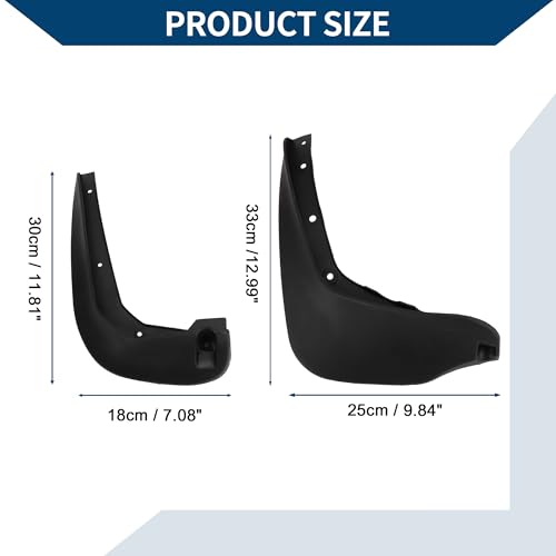 Image of Mud Flaps Splash Guards W /Mount Accessories for BMW MINI COUNTRYMAN R60 2010-2016 Front and Rear Mud Guards 1 Set