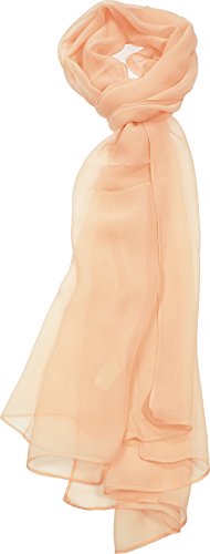 Hand By Hand™ Women's Solid Chiffon Scarf Silk Blend Light Fresh Wrap