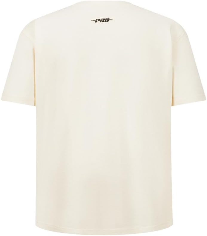 Pro Standard Big Boys NBA Boston Celtics Retro Classics Short Sleeve Taping Tee Eggshell/Kelly Green L - Image 2