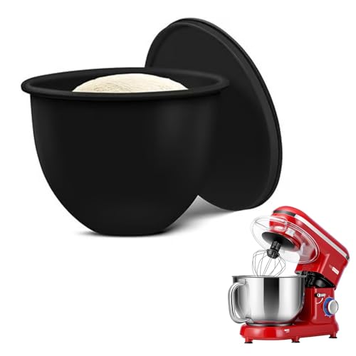 Yooyan Silikon-Schüsseleinsätze für Küchenmaschinen, Silikon Schüsseleinsätze für Mixer 5 L, Ersatzschüsseln, Küchenmaschinenaufsätze und Zubehör für Heimbäcker, Konditorliebhaber...