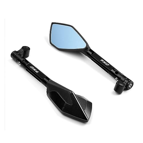 Espejos retrovisores de aluminio para Z750 2007-2011 con acabado antirreflejos