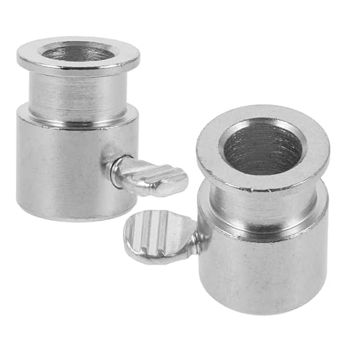 UKCOCO Supports en Métal pour Barbecue Gaz 2 Pièces Fixateur Pratique pour Rôtissoire Extérieure Facile à Installer et Nettoyer