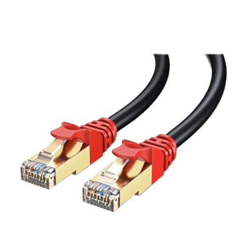 Cable Ethernet CAT 8 CAT 7 0.5M RJ45 40Gbps miniatura 1