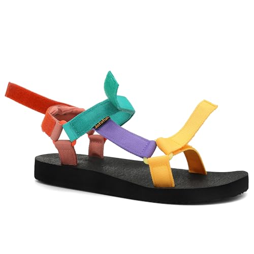Image of Women's Original Sandals Comfortable Quick-Drying Casual Sport Sandal Walking Hiking Water Sandals With Arch Support 2025