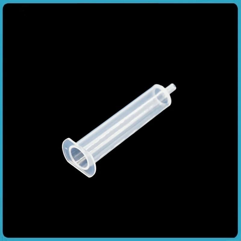 Columnas vacías SPE 10 piezas con fritas de PE | Columnas de plástico reutilizables y duraderas, fritas de PE de 20 μm,(60mL)