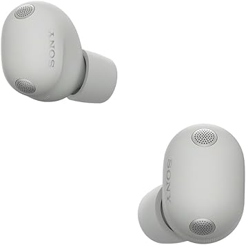 Sony WF-1000XM6 The Best Truly Wireless Noise Cancelling Earbuds 2026 Bluetooth in-Ear Headphones Up to 24hr Battery Silver Bundle w/Deco Essentials 6-Pair Earbud Tips & 1YR Enhanced Protection Pack