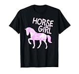 Horse Girl Caballo Equitacion Hípica Ecuestre Mujer Niña Camiseta