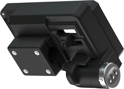 Fixation de guidon AlienRider avec cadenas à code pour moto et vélo