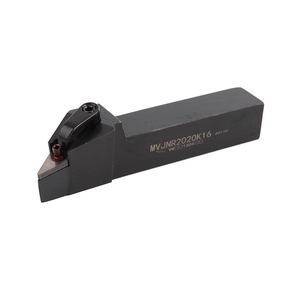 1pc MVJNL 20mm 25mm Boring Machining Cutter Metal Cutting VNMG Carbide Tool Holder External Turning Tool Holder CNC Lathe(MVJNL2020K16)