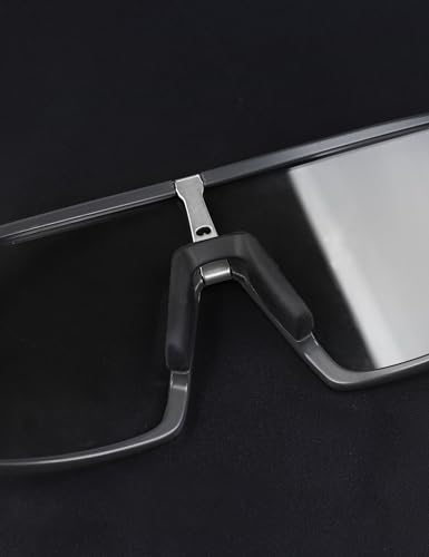 Image of Metallic Replacement Wicket for Oakley Sutro OO9406 /Sutro Asian Fit OO9406A /Sutro S OO9462 Sunglasses - Silver