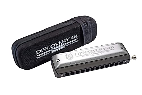 Harmonica HOHNER Discovery 48 en Tonalité C - Les Beatles, Paul McCartney, John Lennon, RIngo Starr, George Harrison Harmonica HOHNER Discovery 48 en Tonalité C