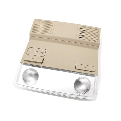 Car Reading Light Sunroof Switch for VW Golf 5 MK5 Golf 6 MK6 2004-2011,Car Interior Overhead Console Dome Light Reading Lamp Sunroof Switch Parts.,B-Grey(Normal/A-Beige)