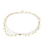 Kixolazr Kopfkette | Bohemian Pailletten Modischer Haarschmuck,Party Stirnschmuck Damen Kopfschmuck - Für Festival Party Abschlussball Feiertag Maskenball Veranstaltung Hochzeitsfotoshooting