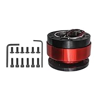 Volant De Bateau à Moteur Riviera Carbon, Aluminium, 350 Mm, Avec Moyeu, Compatible Avec Axe De Volant 3/4" (19 Mm), Noir