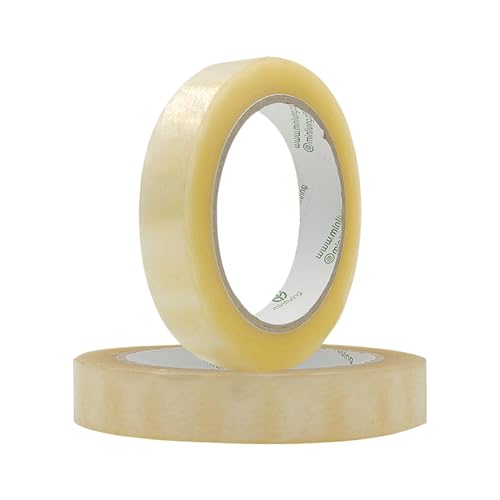 minliving Biodegradable Eco-Friendly Tape | Durable Clear Heavy-Duty Packaging Tapes