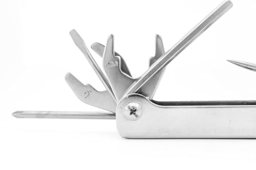 ABYSSTAR 12-in-1 inbussleutels set, multifunctionele duikset 1 voor heren, staal - Image 5