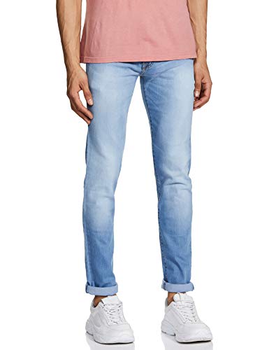 Image of Pepe Mens 5 Pocket Heavy Wash Jeans
