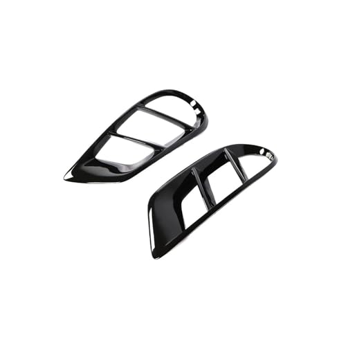 Rejilla de ventilación para parachoques Benz Clase C W205 C43 AMG 2015-2019 de fibra de carbono
