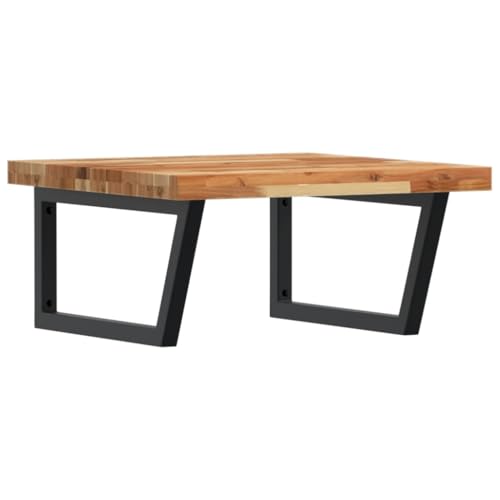 Étagère murale en acier acacia pour optimiser les petits espaces