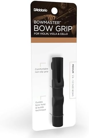 D'Addario Bowmaster - Cello, Viola, Violin Bow Grip - Helps Technique - Medium image 2
