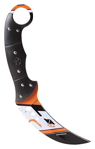 ARIKnives CS GO Karambit Talon Elite - Asiimov - CSGO Knife Skin Counter Strike Global Offensive Jagdmesser - Bundle
