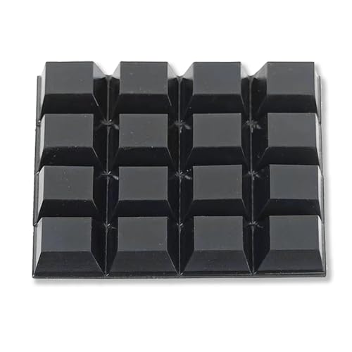Rubber Feet - Adhesive 16PCS Black Stick on Self Adhesive Bumpers
