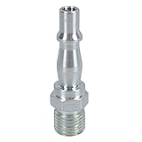 Air Line Hose Fitting Connector Male Quick Release 1/4 inch Male Thread 10pk - Image 4