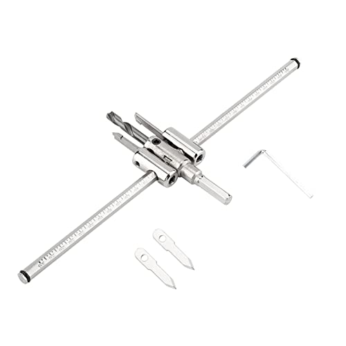 Broca ajustable 30-300 mm para madera y plástico miniatura 6