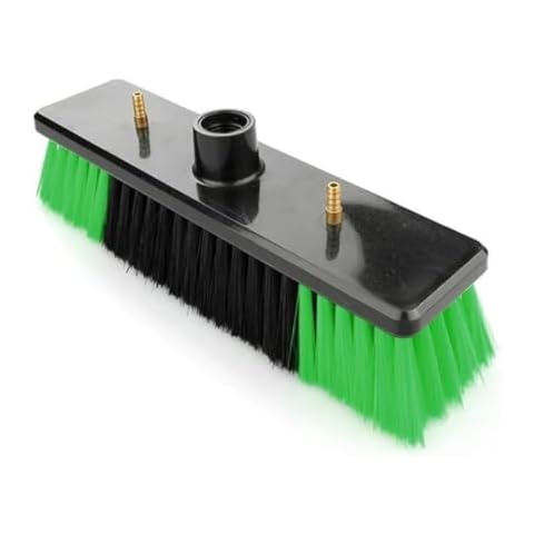 EQUIPMAXX 11" Brush Head for AquaSpray Superlite Water Fed Poles, Nylon Bristle Brush for Window & Solar Panel Cleaning System Cover