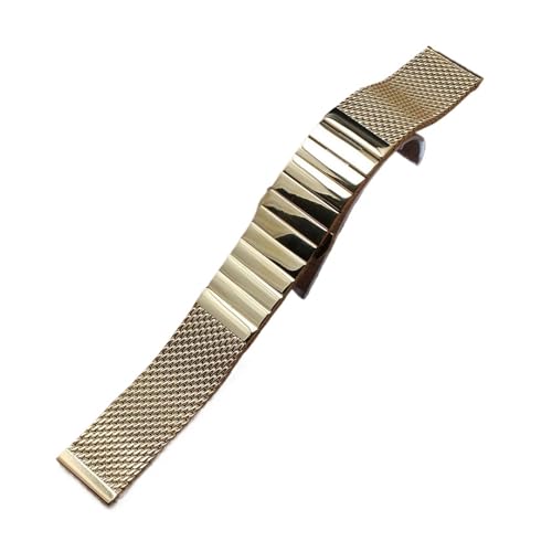 [BYTDBSN] Breit Omega Ή bVEHb`Xgbv uXbg \ ANZT[ 18mm 20mm 22mm 24mm Vo[ ubN S[h XyV (Gold,20mm)