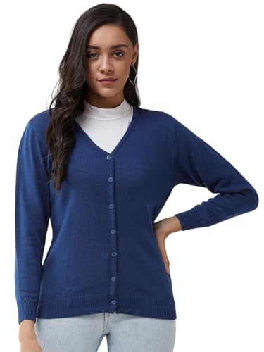 Image of Pivl Womens Winter Season V Neck Full Sleeves Sweater /Cardigan