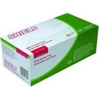 Shield Powder-Free Latex Gloves Medium Pack of 100 GD05