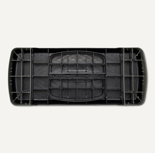 Amazon Basics Aerobic Steppbrett, Verstellbarer Workout Stepper für Zuhause, 68.58cm, Schwarz/Grau
