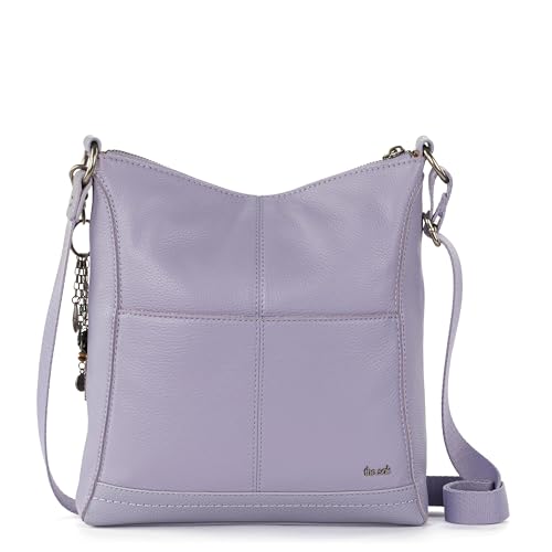 Image of The Sak Lucia Leather Crossbody Purse - Premium Leather Women's Handbag for Everyday & Travel - Cross Body Bag With Zipper