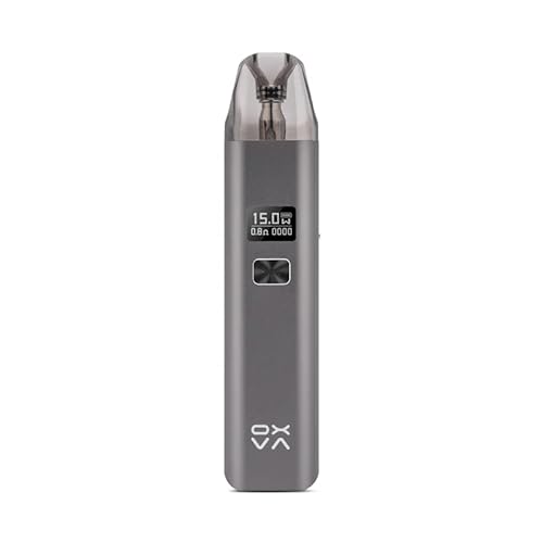 OXVA - XLIM POD - GUNMETAL - SIN NICOTINA - Sabor extremo - Cigarrillo electrónico 2ml - Voltaje variable - 900mAh - Cargador tipo C - Sabor intenso Cover