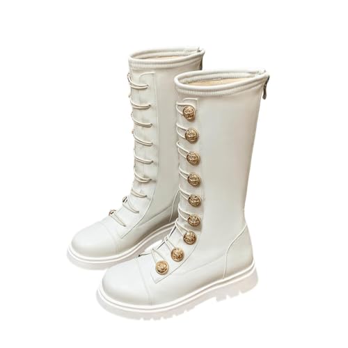 Bottes hautes tendance pour filles finitions classiques équitation occidentale - 3