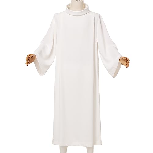 BLESSUME Church Priest Liturgical Alb Robe2