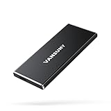 Vansuny 1TB Portable External SSD, USB 3.1 Gen2 500MB/s High-Speed Data Transfer, Metal USB C Mini Portable External Solid State Drive for PC, Laptop, Phones and More