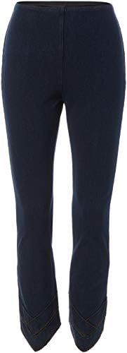 Lyssé Women's Crop Denim, Indigo, L